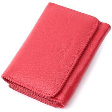 Жіноче портмоне з монетницею із натуральної шкіри ST Leather 22727 Червоний 22727 фото