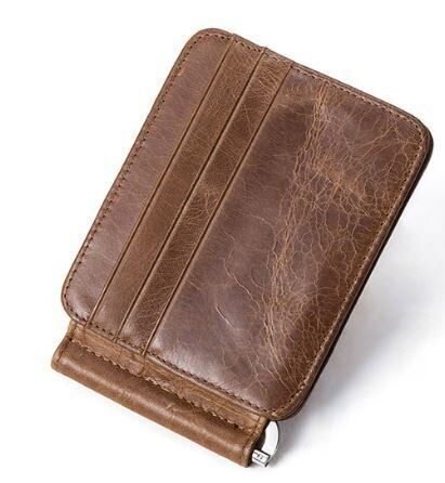 Зажим для купюр Vintage 14929 Коричневый 14929 фото