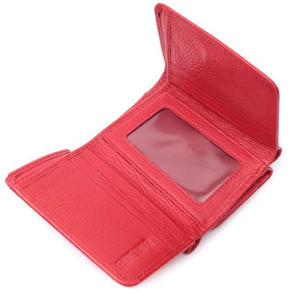 Женское портмоне с монетницей из натуральной кожи ST Leather 22727 Красный 22727 фото