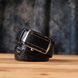Ремень-автомат CROCODILE LEATHER 18239 из натуральной кожи крокодила Черный 18239 фото 11