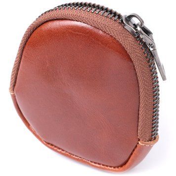 Компактний гаманець для монет із натуральної шкіри Vintage sale_15080 Коричневий sale_15080 фото