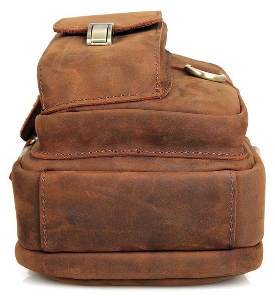 Сумка мужская Vintage 14416 в винтажном стиле Коричневая 14416 фото