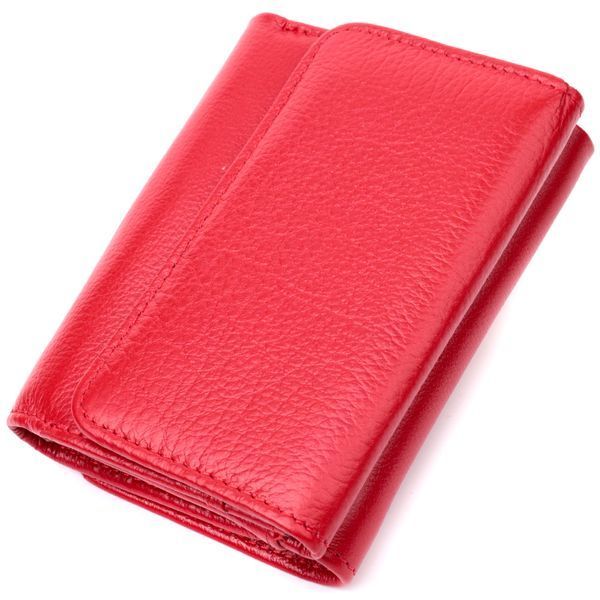 Горизонтальный кошелек для женщин из натуральной кожи ST Leather 19478 Красный 19478 фото