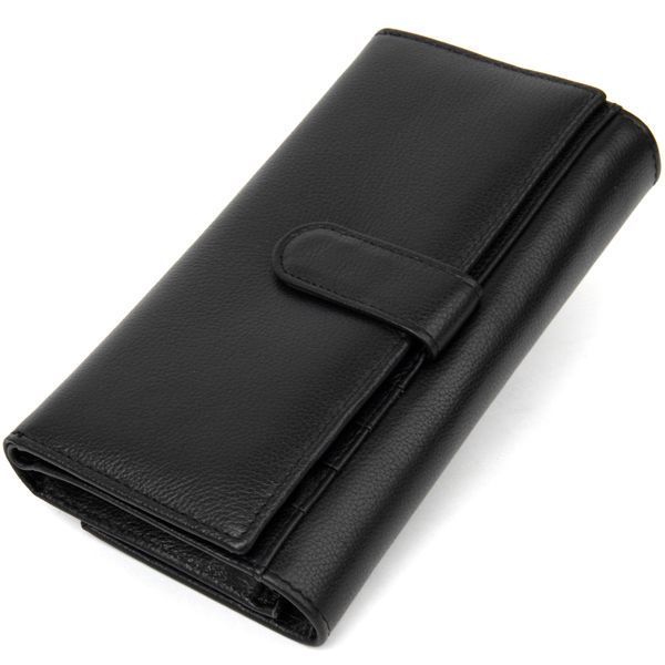 Універсальний жіночий гаманець ST Leather 19388 Чорний 19388 фото