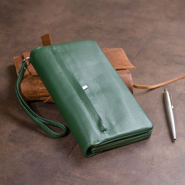 Клатч из кожи женский ST Leather 19320 Зеленый 19320 фото
