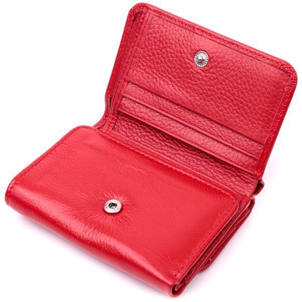 Горизонтальный кошелек для женщин из натуральной кожи ST Leather 19478 Красный 19478 фото