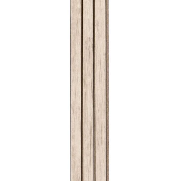 Рейка декоративная PS 2900х120х12мм Белый дуб SW-00001741 SW-00001741 фото