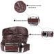 Ремень-автомат CROCODILE LEATHER 18240 из натуральной кожи крокодила Коричневый 18240 фото 5