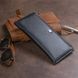 Горизонтальный тонкий кошелек из кожи унисекс ST Leather 19324 Черный 19324 фото 9