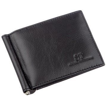 Затискач з монетницьою на блискавки ST Leather 18948 Чорний 18948 фото