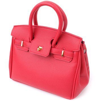 Стильна жіноча сумка з екошкіри Vintage sale_15153 Червоний sale_15153 фото