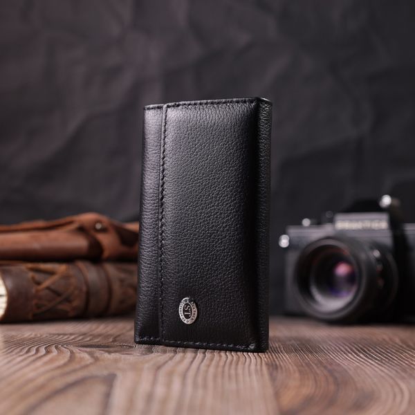 Вместительная ключница из натуральной кожи ST Leather 22477 Черный 22477 фото