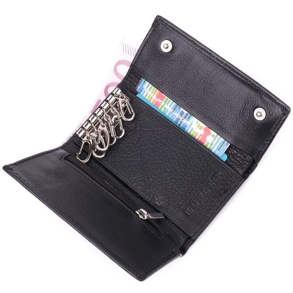 Вместительная ключница из натуральной кожи ST Leather 22477 Черный 22477 фото