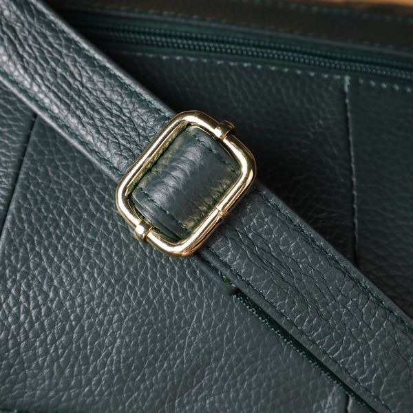 Повседневная женская сумка из натуральной кожи Vintage 22970 Зеленый 22970 фото