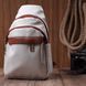 Женская сумка через плечо с отверстием для наушников из экокожи Vintage 22785 Белый 22785 фото 9
