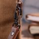 Практичная мужская барсетка из текстиля 21260 Vintage Коричневая 21260 фото 11