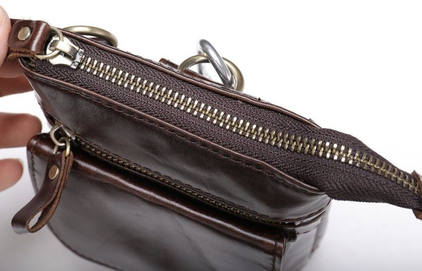 Сумка через плечо мужская Vintage 20097 Коричневая 20097 фото