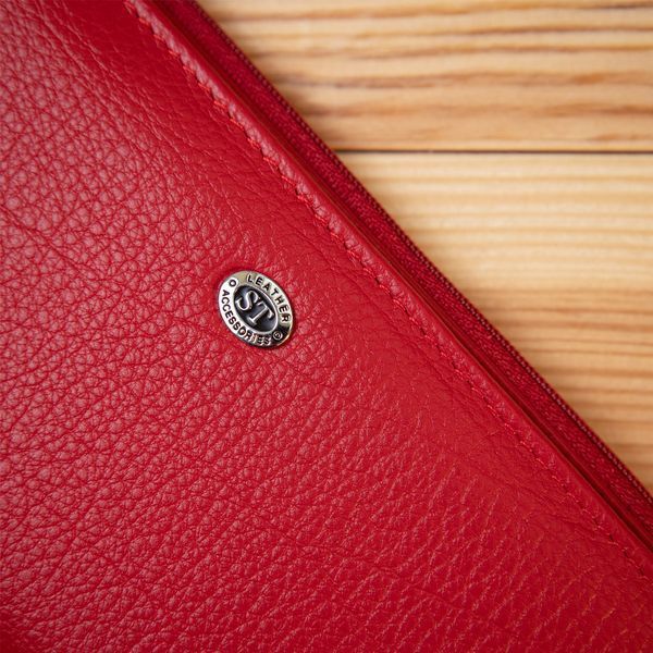 Жіночий шкіряний гаманець ST Leather 19381 Червоний 19381 фото
