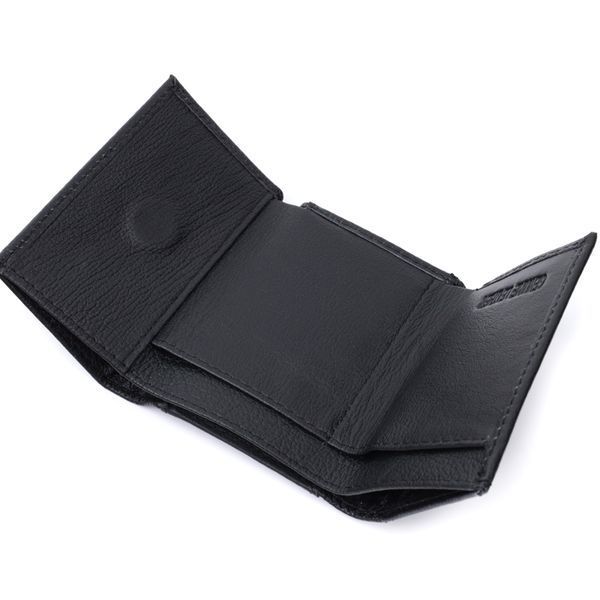 Невелике жіноче портмоне з монетницею з натуральної шкіри ST Leather 22730 Чорний 22730 фото
