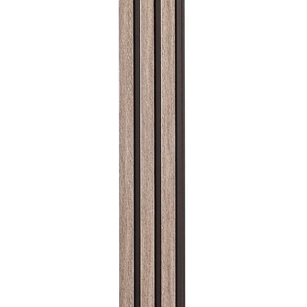Рейка декоративная PS 2900х120х12мм Серо-коричневый SW-00001744 SW-00001744 фото