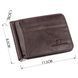 Стильний чоловічий Затискач ST Leather 18941 Коричневий 18941 фото 3