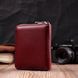 Портмоне для жінок на блискавці з натуральної шкіри ST Leather 19487 Бордовий 19487 фото 9