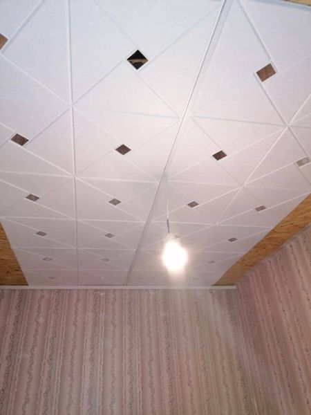 Самоклеющаяся декоративная потолочно-стеновая 3D панель зеркало 700x700х6.5мм (172) SW-00000183 SW-00000183 фото