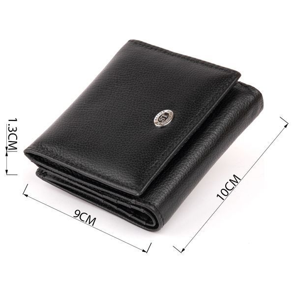 Компактный кошелек женский ST Leather 19256 Черный 19256 фото