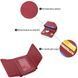 Стильный женский фактурный кошелек из натуральной кожи ST Leather 22731 Красный 22731 фото 4