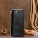 Вертикальный кошелек на кнопке женский ST Leather 19200 Черный 19200 фото 8