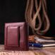 Компактный женский кошелек из натуральной кожи ST Leather 22674 Бордовый 22674 фото 8