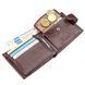 Гаманець горизонтальний чоловічий флотар шкіряний TAILIAN 19009 Коричневий 19009 фото 3