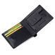 Шкіряне чоловіче стильне портмоне GRANDE PELLE 11552 Синій 11552 фото 5