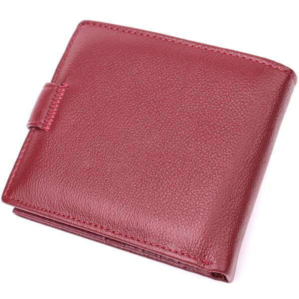 Практичний жіночий гаманець з натуральної шкіри ST Leather 22554 Бордовий 22554 фото
