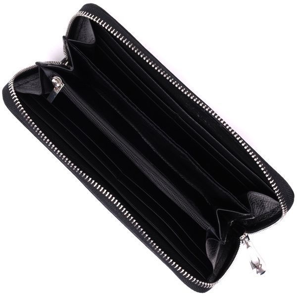 Универсальный кошелек-клатч на одно отделение из натуральной кожи ST Leather 22559 Черный 22559 фото