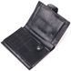Вертикальний чоловічий гаманець із натуральної шкіри ST Leather 19406 Чорний 19406 фото 6
