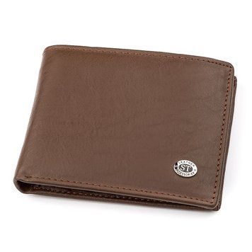 Чоловічий гаманець ST Leather 18353 (ST-1) НОВИНКА Коричневий 18353 фото