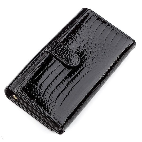 Гаманець жіночий ST Leather 18433 (S9001A) надійний Чорний 18433 фото