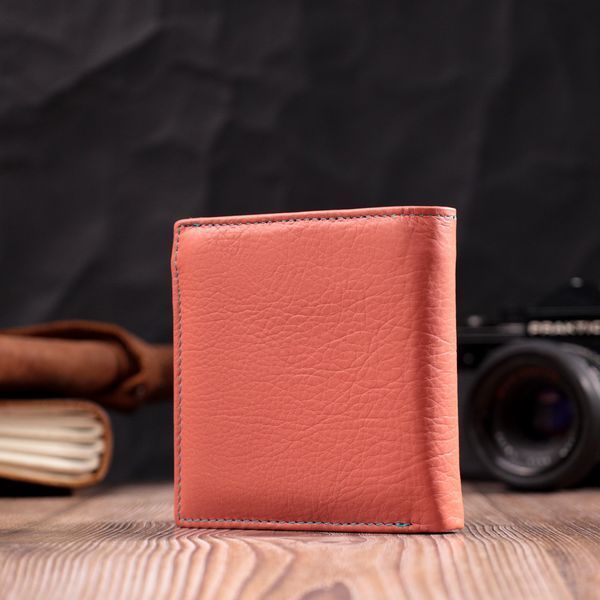 Яркий женский кошелек среднего размера из натуральной кожи ST Leather 19498 Оранжевый 19498 фото