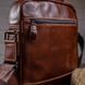 Сумка мужская гладкая Vintage 14700 Коричневая 14700 фото 10