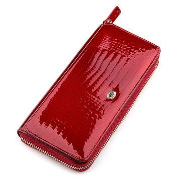 Гаманець жіночий ST Leather 18436 (S7001A) місткий Червоний 18436 фото