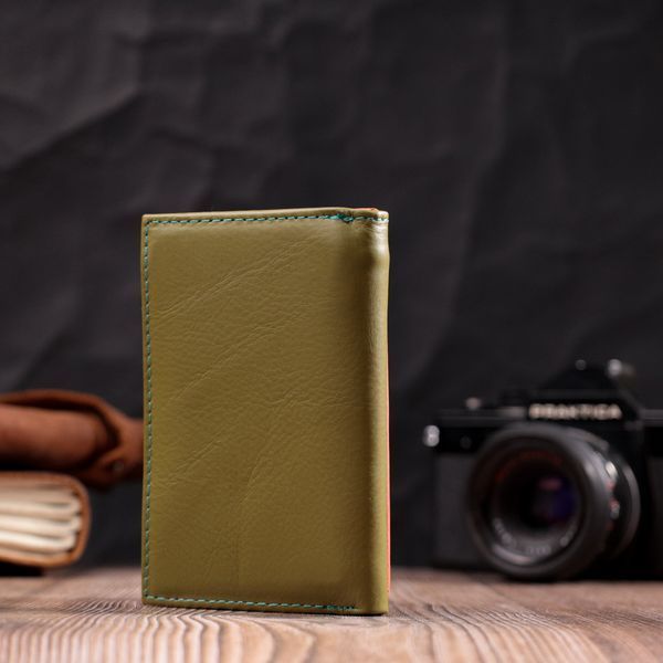 Модный женский кошелек из качественной натуральной кожи ST Leather 19464 Разноцветный 19464 фото
