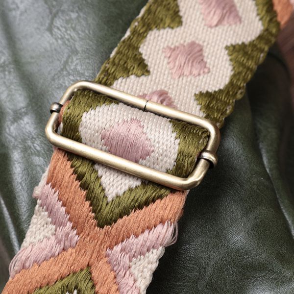 Красивая сумка через плечо в модном цвете из экокожи Vintage 22791 Зеленый 22791 фото