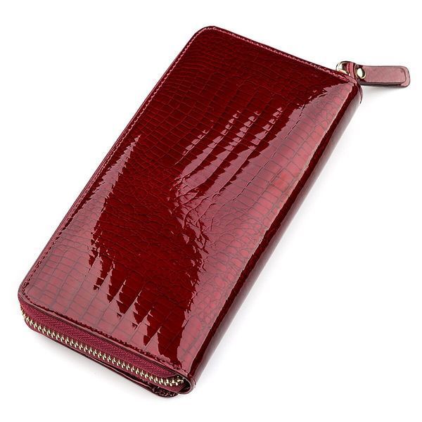 Гаманець жіночий ST Leather 18434 (S7001A) на блискавці Бордовий 18434 фото