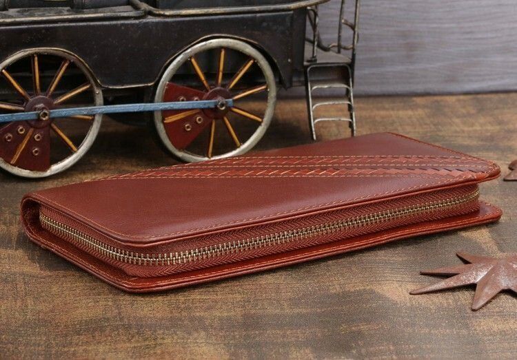 Чоловік клатч Vintage 14197 шкіряний Коричневий 14197 фото