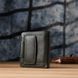 Вертикальний жіночий гаманець з натуральної шкіри ST Leather 23070 Зелений 23070 фото 10