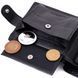 Мужской бумажник среднего размера из натуральной кожи ST Leather 22444 Черный 22444 фото 8