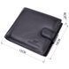 Мужской бумажник среднего размера из натуральной кожи ST Leather 22444 Черный 22444 фото 3