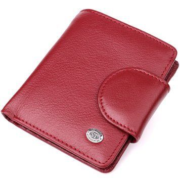 Жіночий гаманець вертикального формату з натуральної шкіри ST Leather 23071 Бордовий 23071 фото