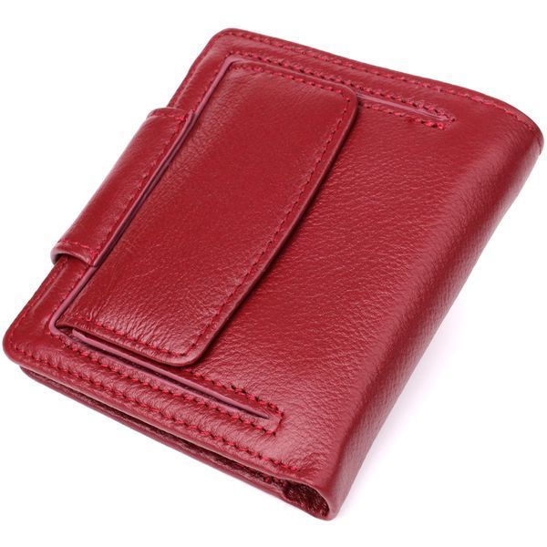 Жіночий гаманець вертикального формату з натуральної шкіри ST Leather 23071 Бордовий 23071 фото